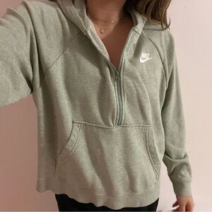 Sage Green Nike Half Zip